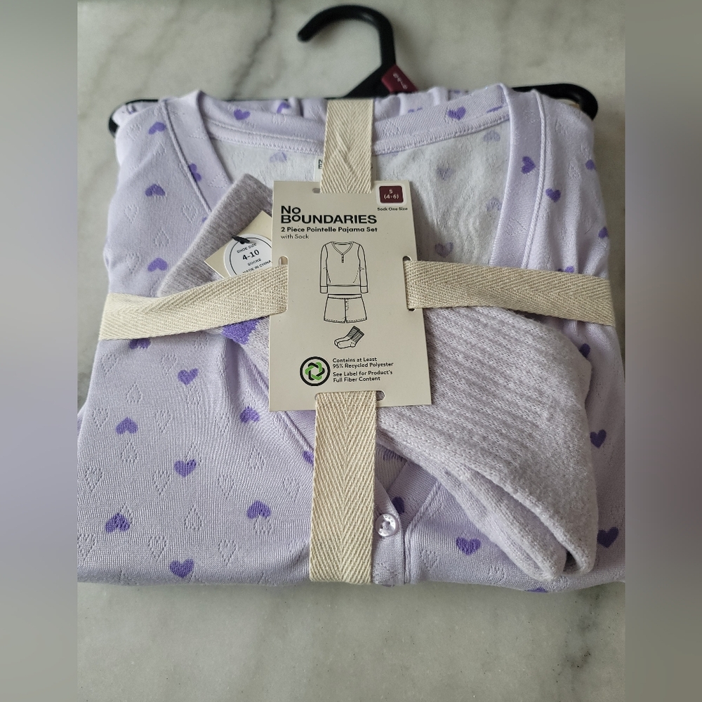 No Boundaries 2 piece pajama set NWT